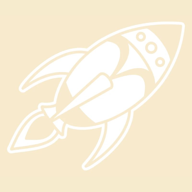 Retro Space Rocket – Space Spaceship Design