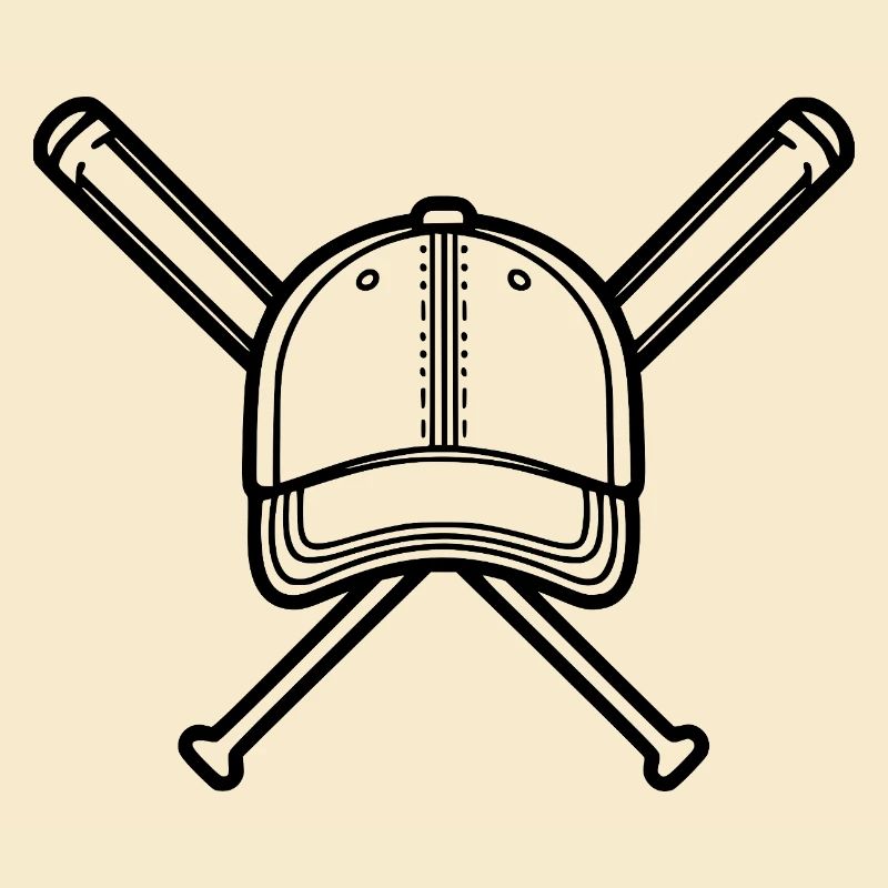 Baseball Player Baseball Artwork