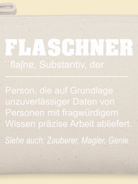 Flaschner lustige Definition