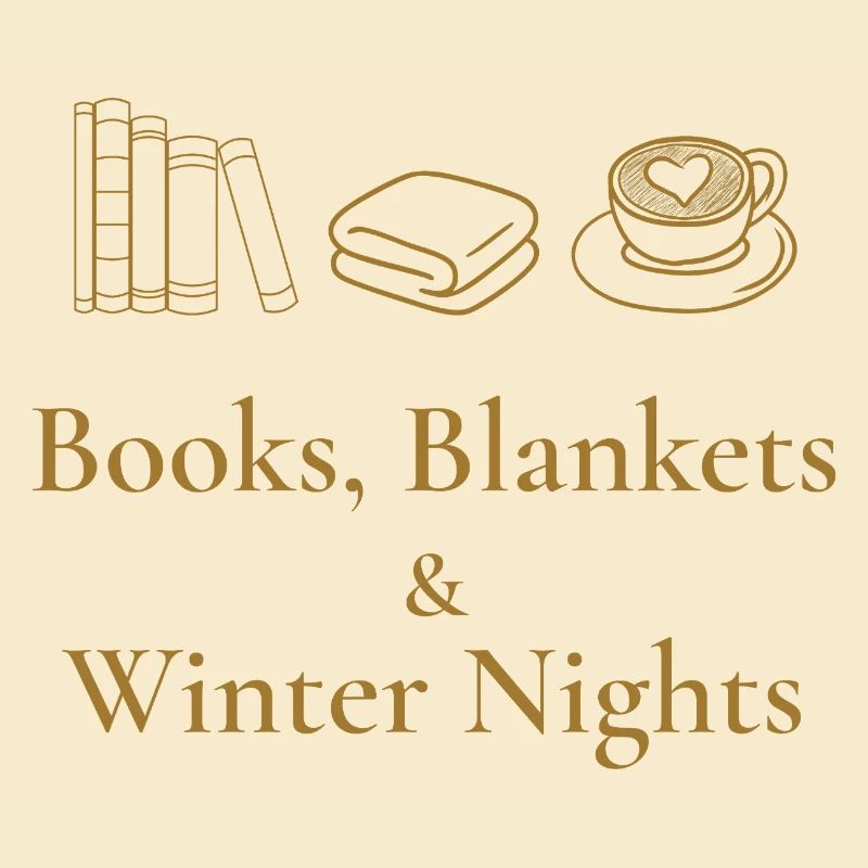 Bücher, Decken & Winternächte – Gemütliche Atmosphäre