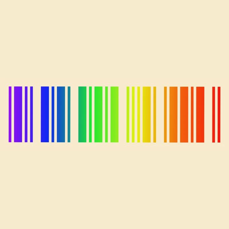 Regenbogen Strichcode, LGBT