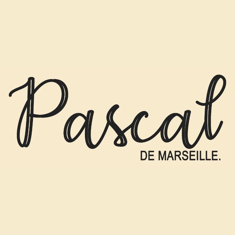 Pascal de Marseille Geschenk T Shirt Pascal