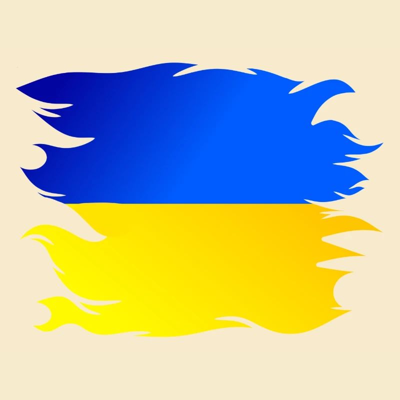 Drapeau de l’Ukraine Drapeau