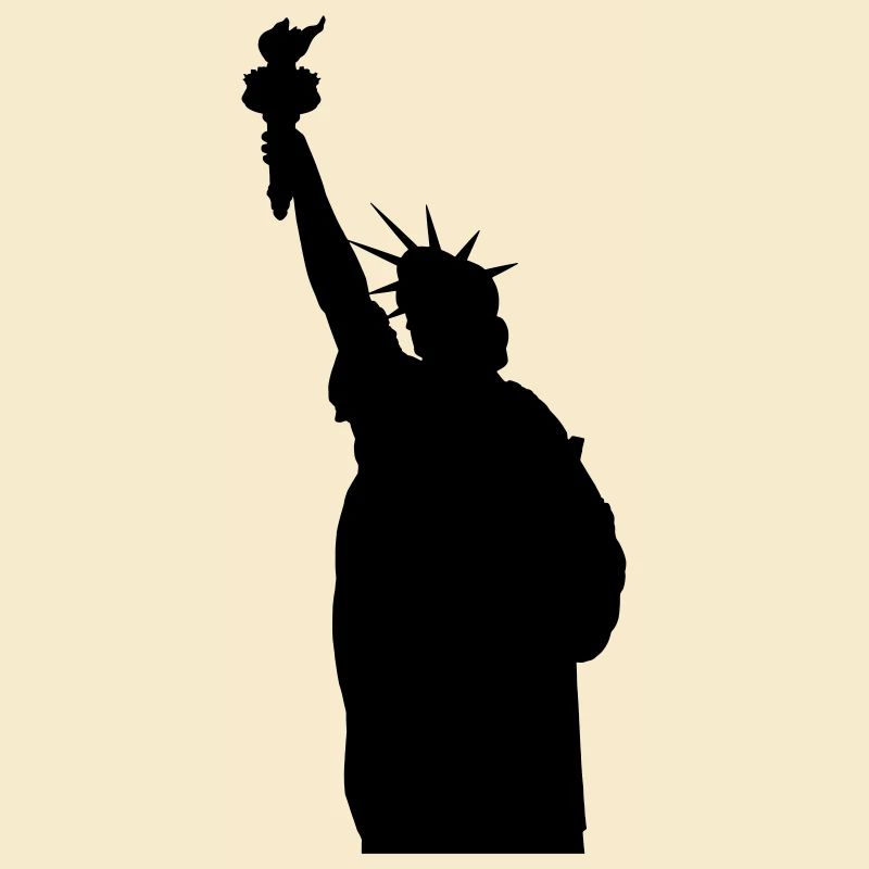 Statue de la Liberté Silhouette