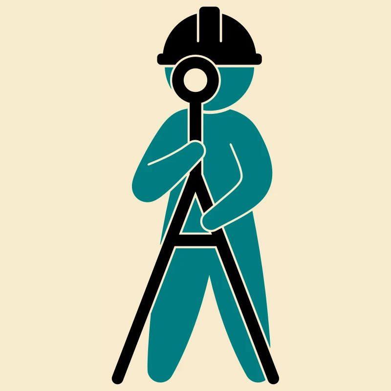 An engineer at a construction site