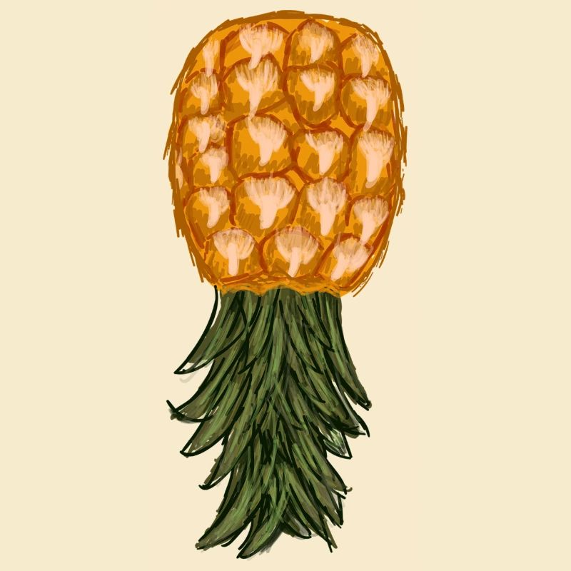 Pineapple upside down