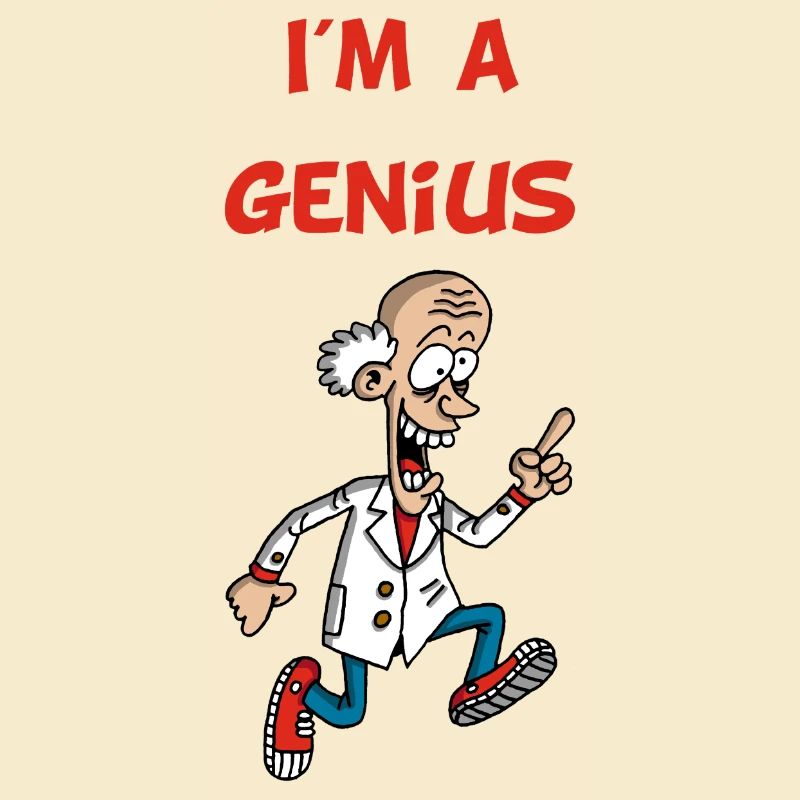 Ich bin ein Genie (Englisch)