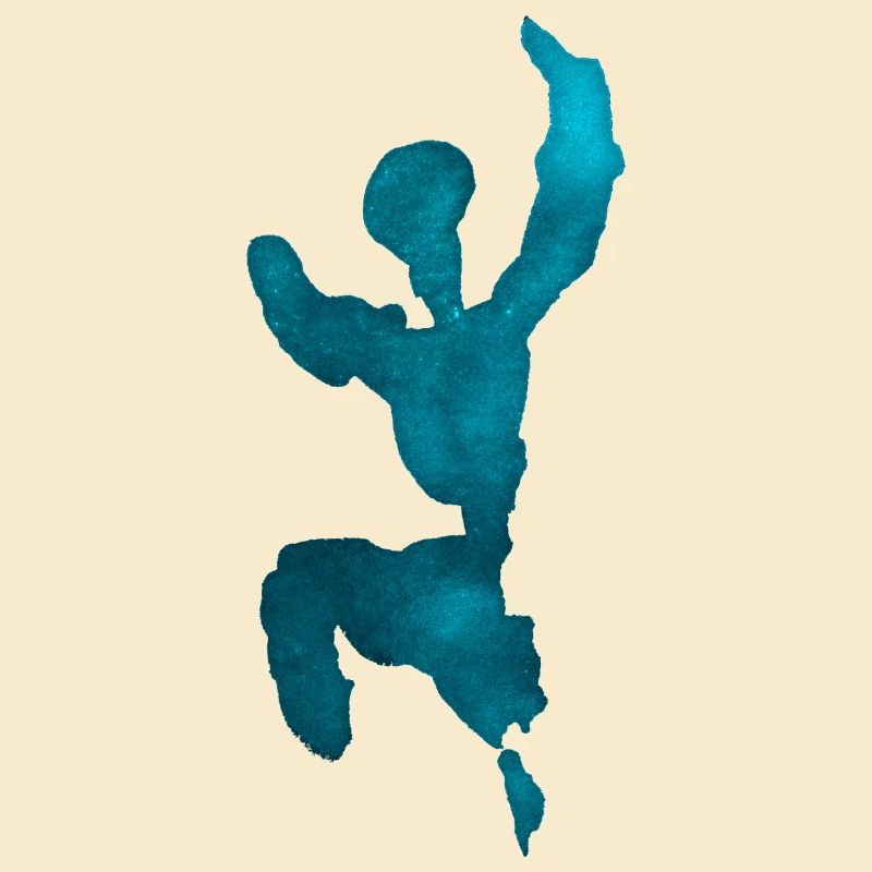 Springende Figur