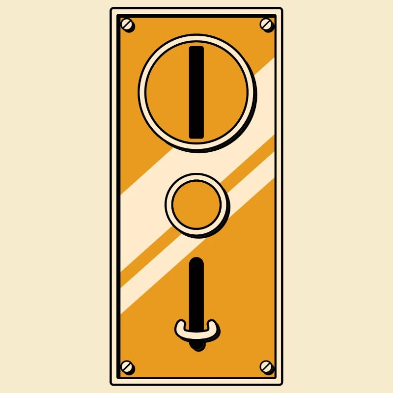Arcade Münzeinwurf Panel