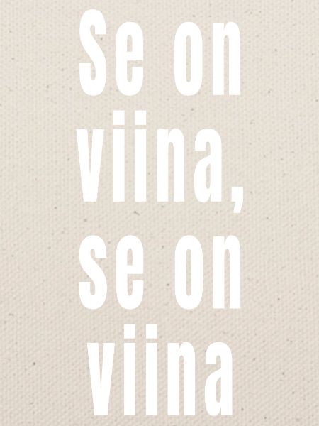 Es ist Schnaps, es ist Schnaps