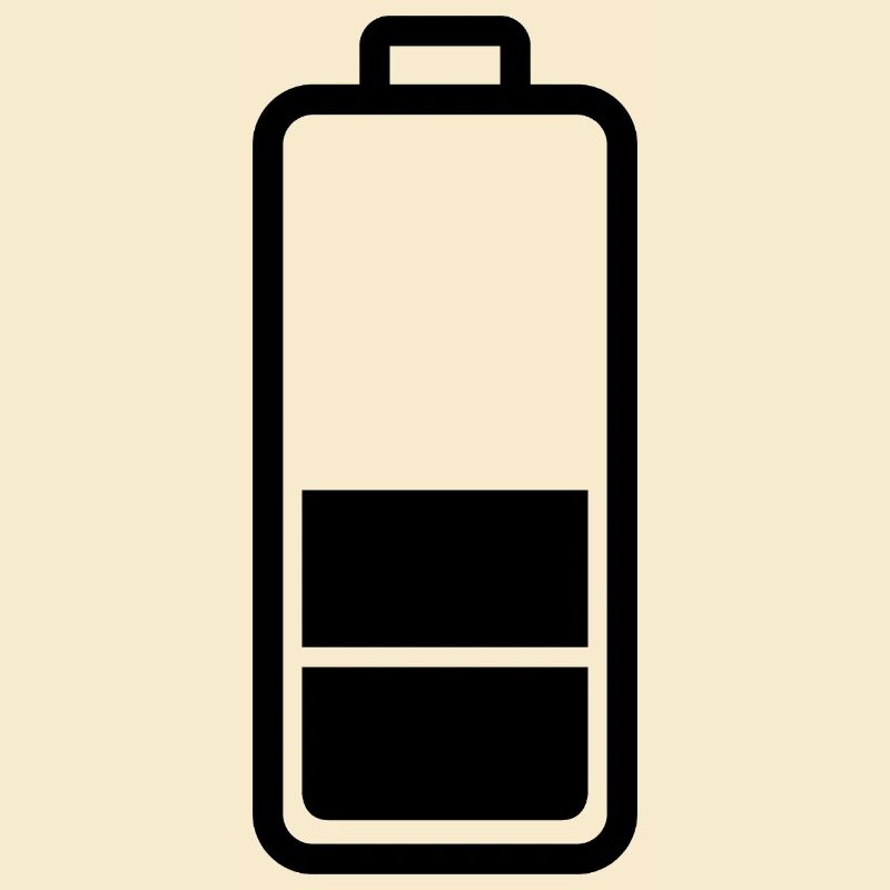 schwache Batterie