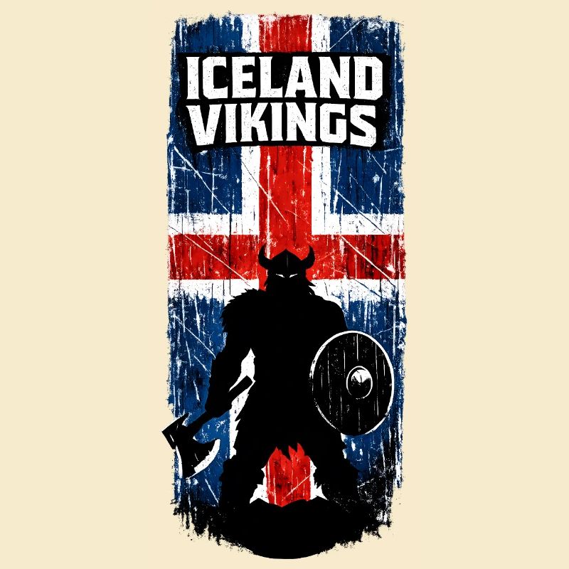 Iceland Vikings Silhouette