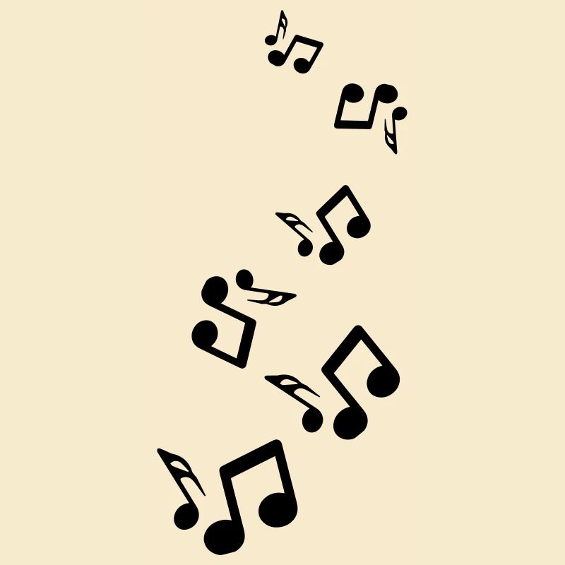 Musiknoten zeichen