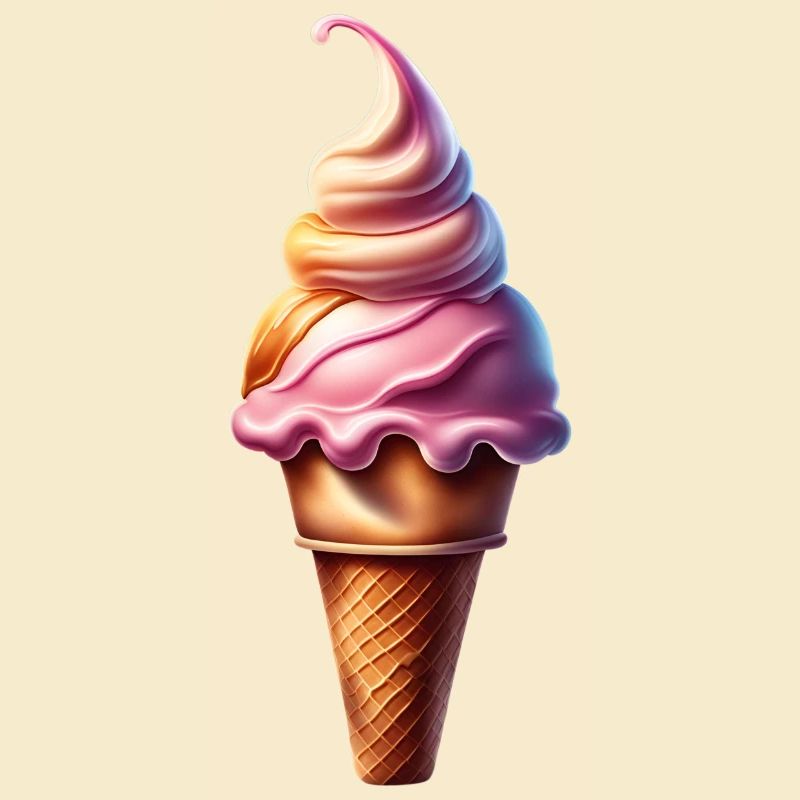 Cornet de glace mignon