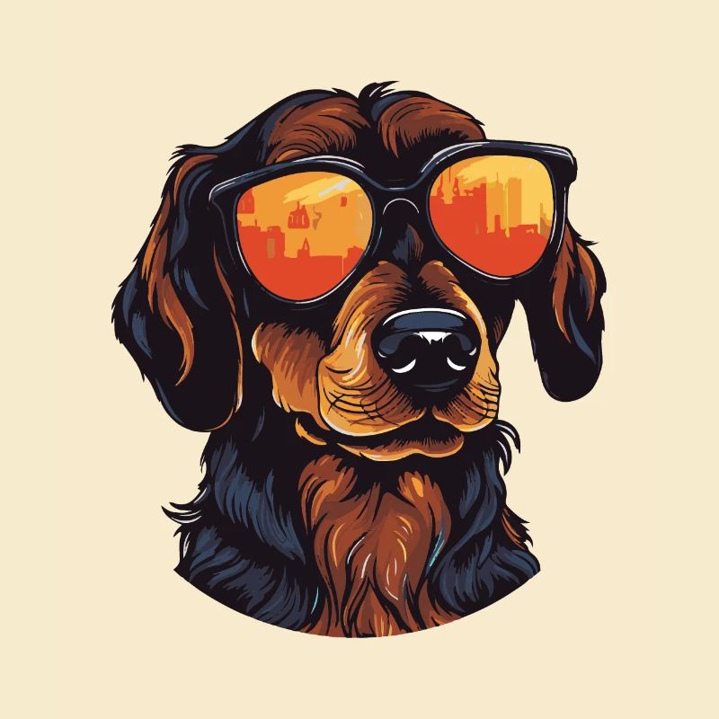 Teckel Tête De Chien Teckel