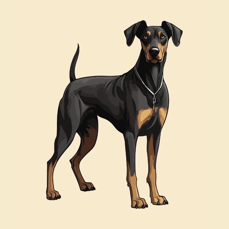 Doberman Hund