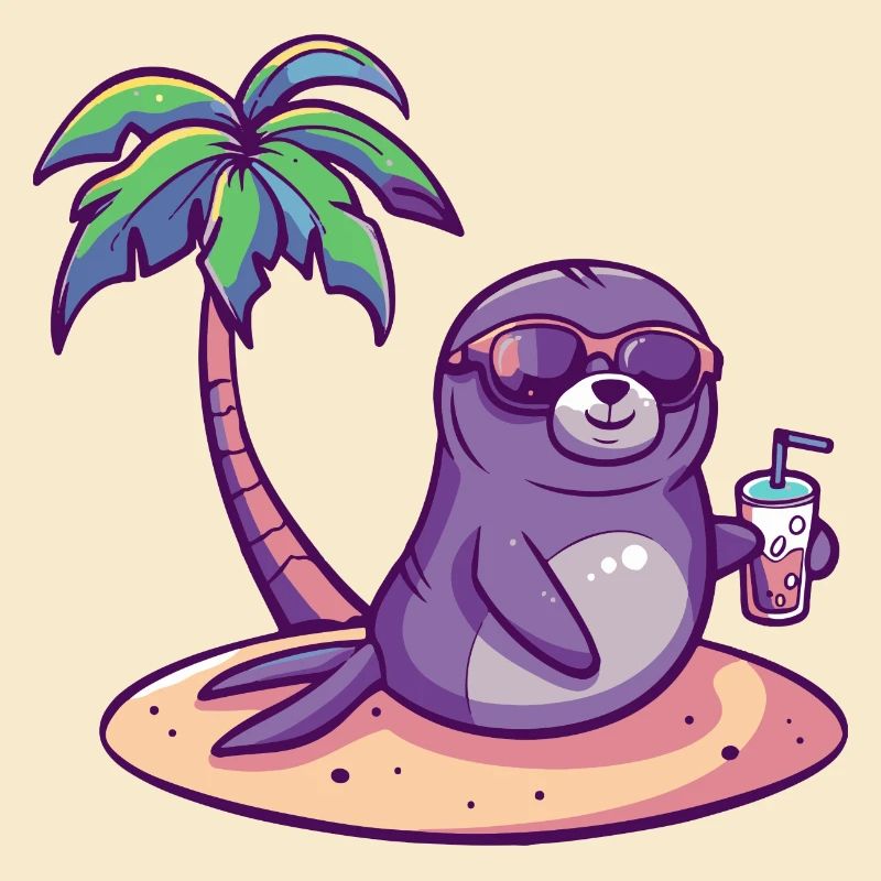 Vacances d’été de phoque