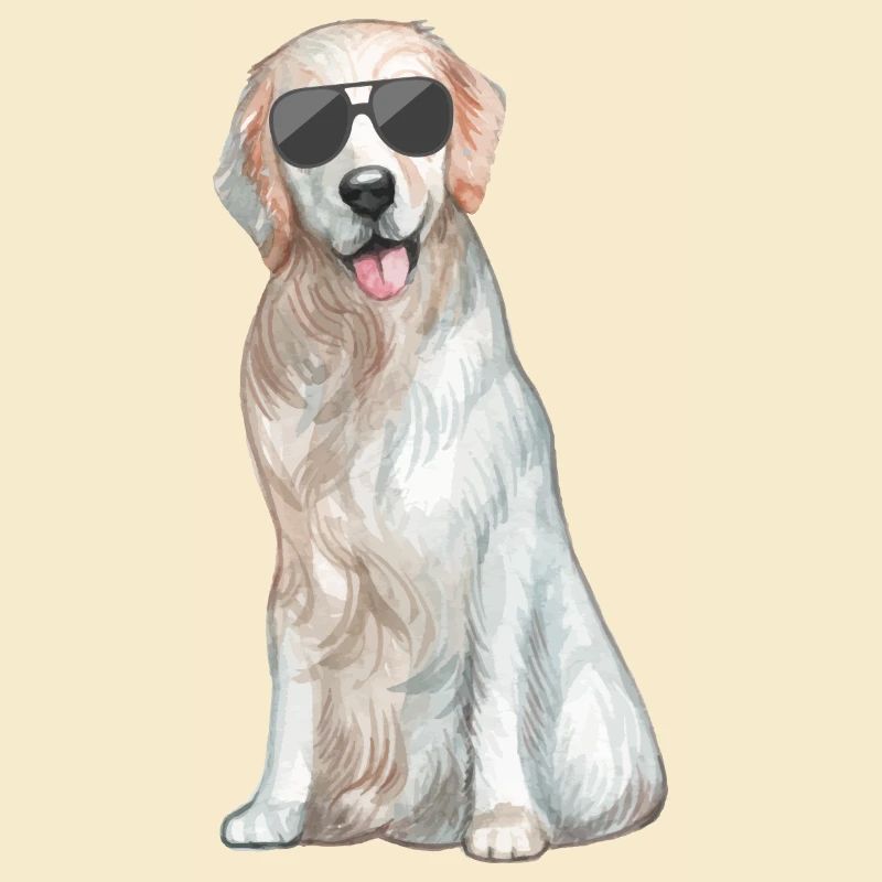 Lustiger Hund