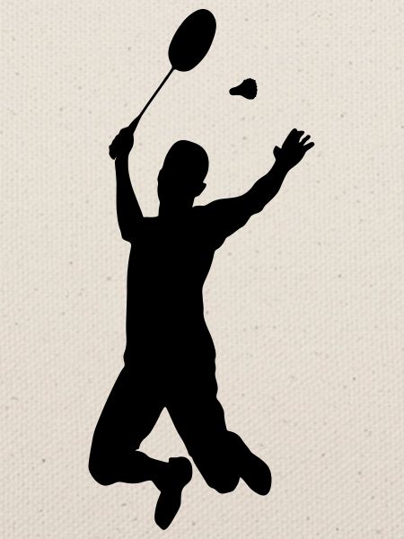 badminton silhouette