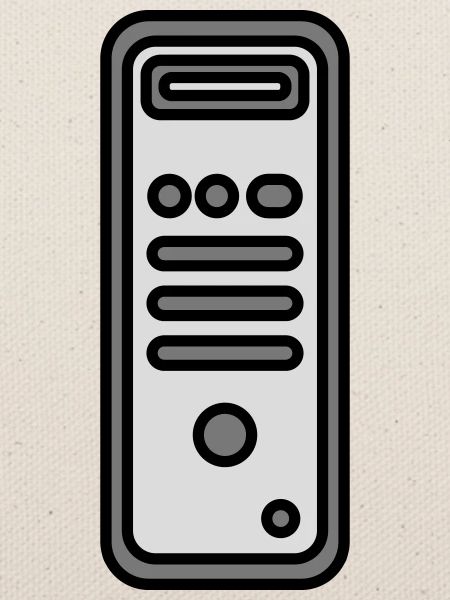 Gehäuse Computer Tower Icon