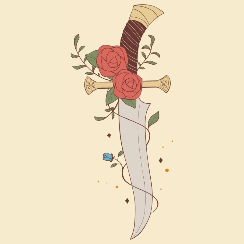 Messer der Rosen