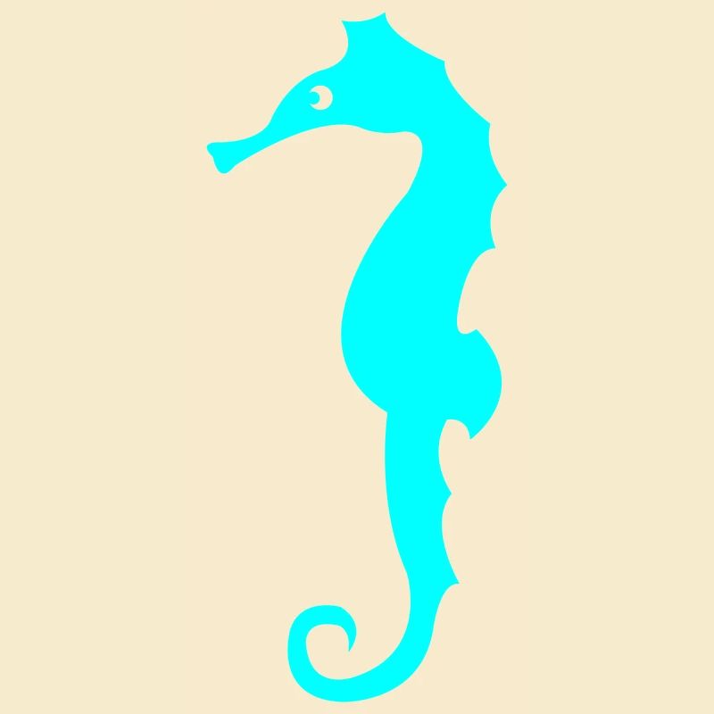 seepferdchen silhouette