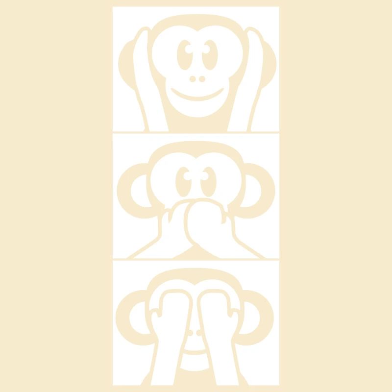 3 Wise Monkeys Hear Nothing Say See Monkey Fun