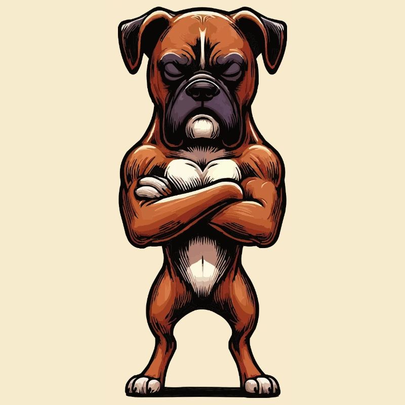 Boxer Boxerhalter Boxerhund Boxerbesitzer Boxerfan