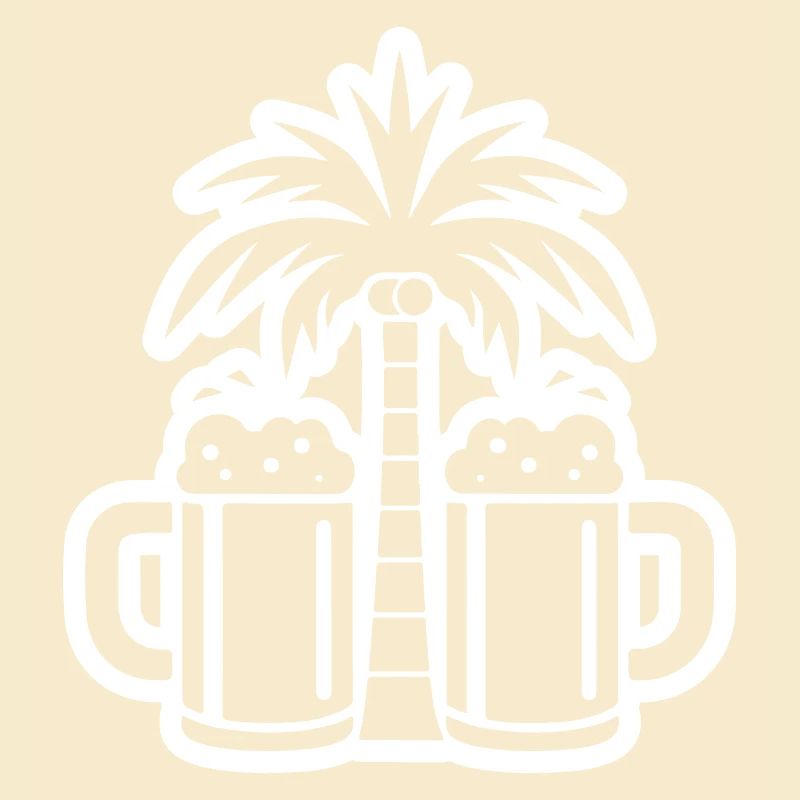 Beer Palm Trees Beach
