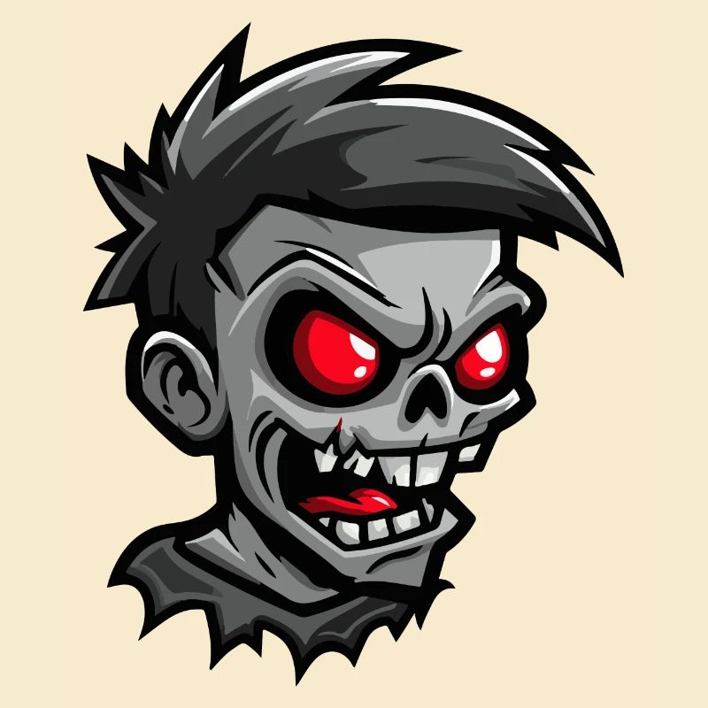 Zombie Halloween Comic