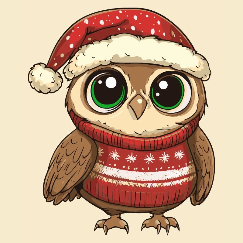 Owl Christmas Comic