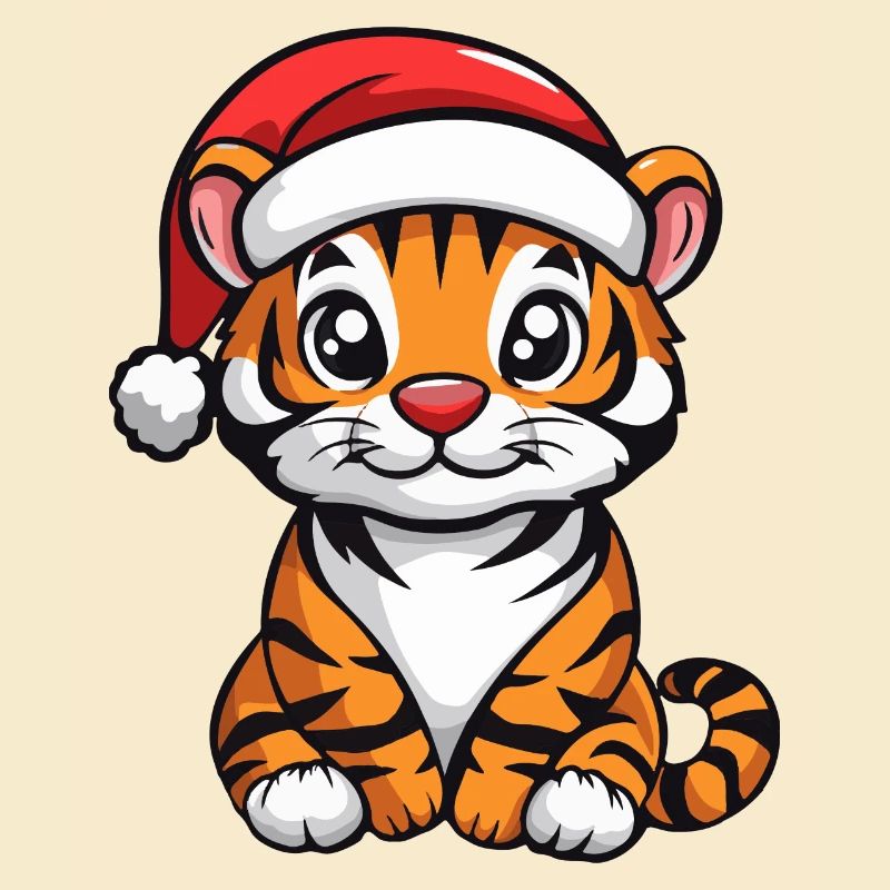 Tigre Noël Mignon