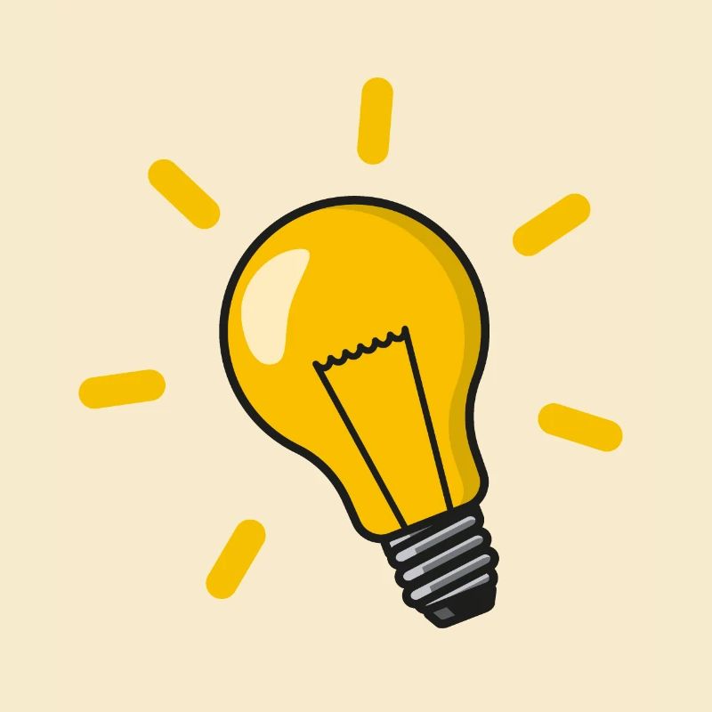 Light Bulb Creativity Idea