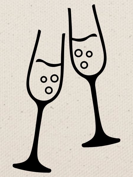 sekt glas