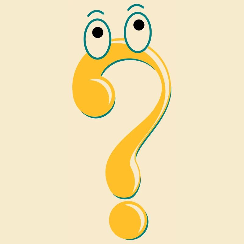 Fragezeichen Figur Symbol Idee Geschenk Comic