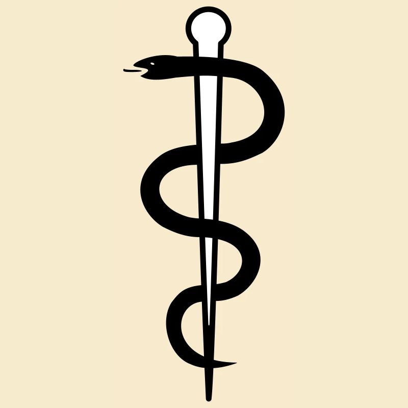 Krankenschwester Schlangensymbol