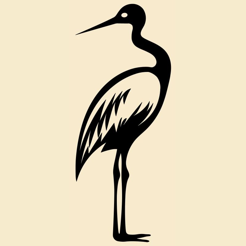 Simple Little Stork