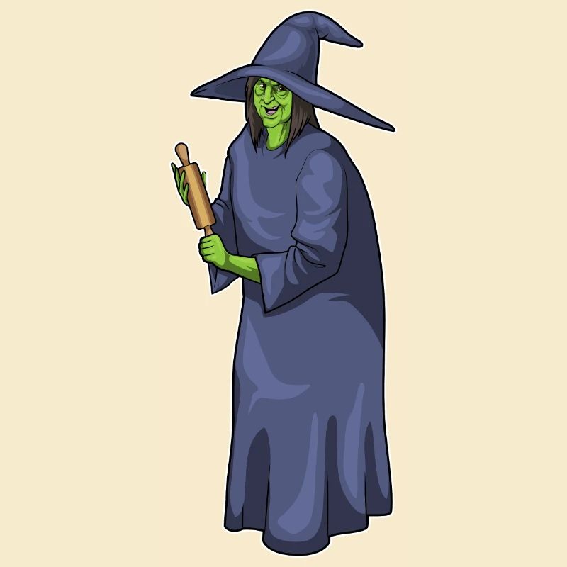Witch Halloween Baker