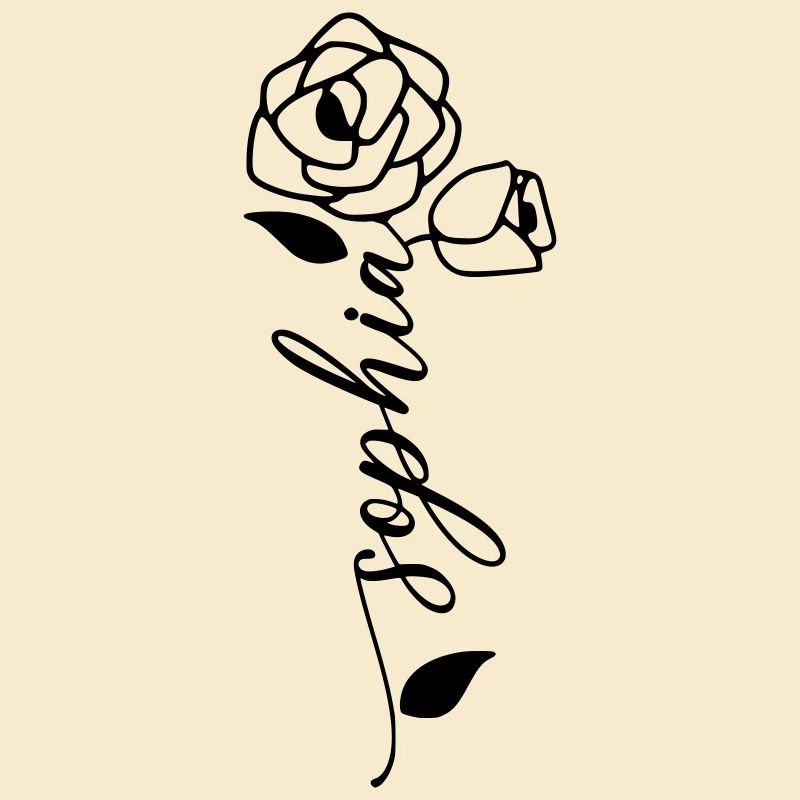 Sophia Nom Prénom Nom Fleur