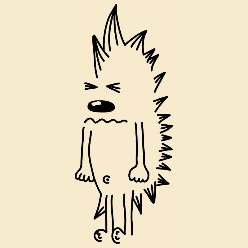 Grumpy Hedgehog – Kawaii Stinger Comic