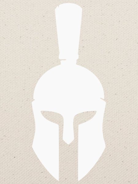 Spartanenhelm Silhouette