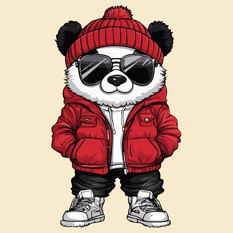 Panda Cool Comic