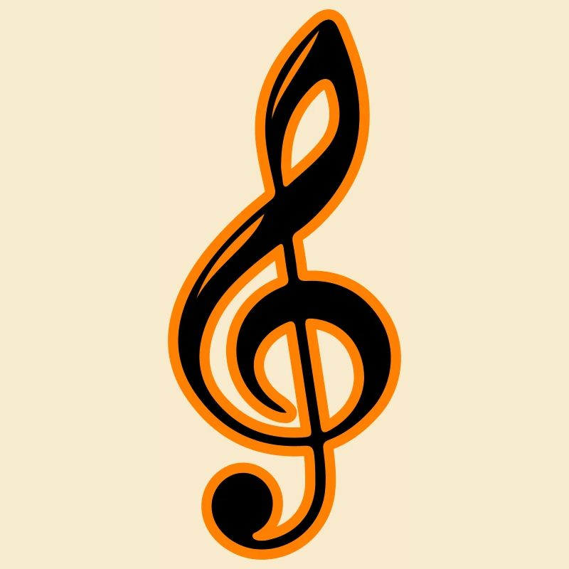 Musical Notes Symbol Clef