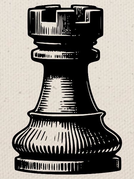 Schachspiel Schachfigur Turm