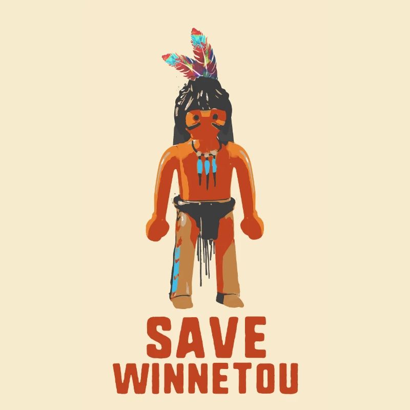 sauvez winnetou,winnetou,indien,comique