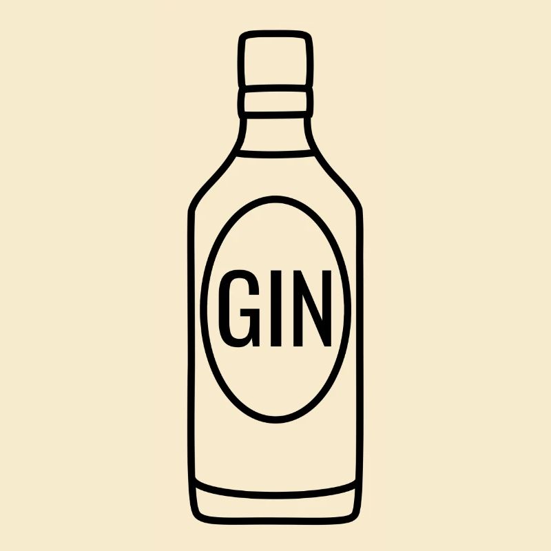 Gin Flasche