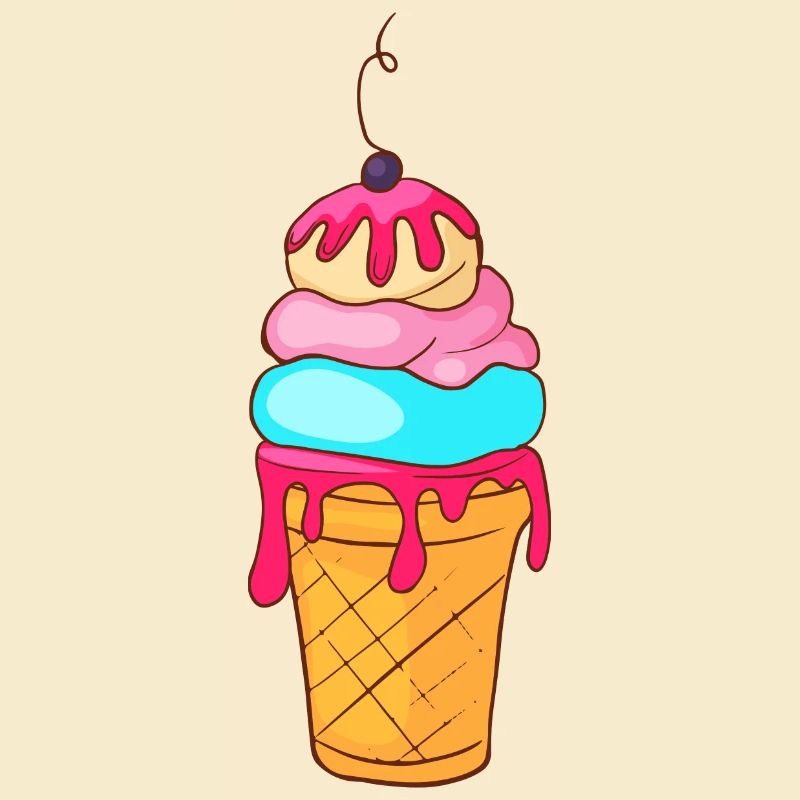 Eis Speiseeis Eiskrem Eiscreme Kugeleis Eisbecher