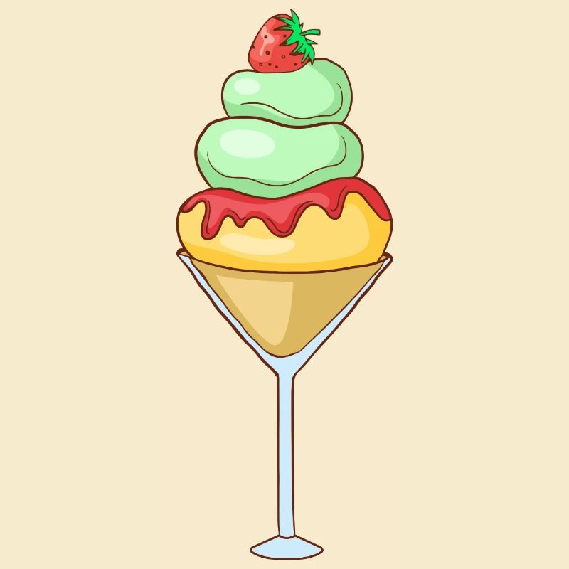 Eis Speiseeis Eiskrem Eiscreme Kugeleis Eisbecher