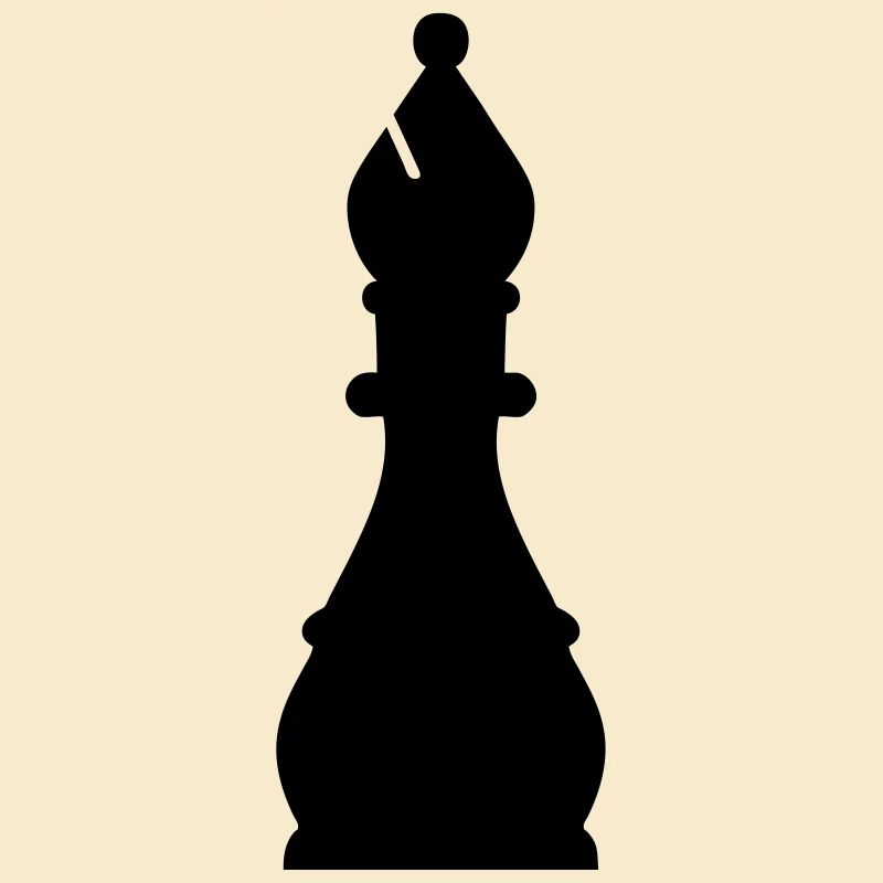 fou jeu d'échecs.
