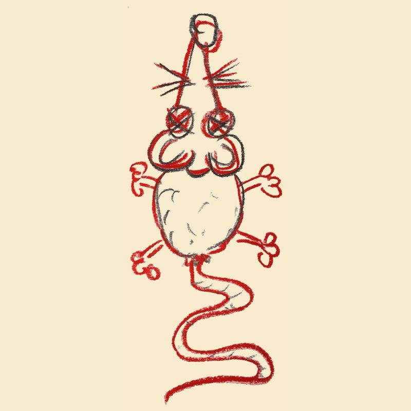Funky Monster "dead rat"